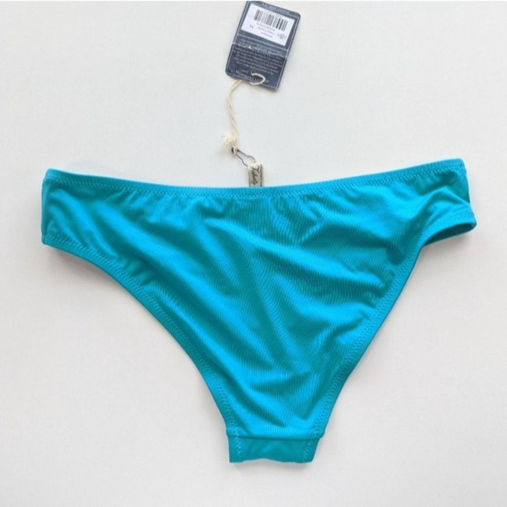 Faherty Bikini Bottom Teal Women's XS - Picture 3 of 6
